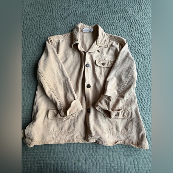Chico’s Tan Utility Jacket - Picture 2 of 4